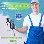 PHALANX 780W Airless Electric Paint Sprayer 3000PSI