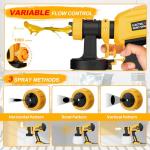 700W HVLP Electric Paint Sprayer with 4 Nozzles