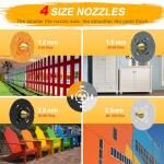 700W HVLP Electric Paint Sprayer with 4 Nozzles