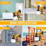 700W HVLP Electric Paint Sprayer with 4 Nozzles