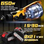 Cordless 650W Paint Sprayer with 6 Nozzles