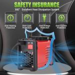 Hpoouo 200Amp Mini Portable Stick Welder