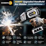 Portable 110V Handheld Welding Machine with 20 Rods