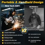 Portable 110V Handheld Welding Machine with 20 Rods