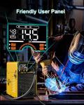 Haxiaoer 145A Portable MIG Welder with Digital Display