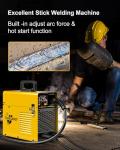 Haxiaoer 145A Portable MIG Welder with Digital Display