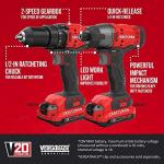 CRAFTSMAN V20 MAX Cordless Drill and Impact Combo