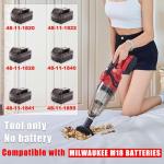 Cordless Handheld Vacuum for Milwaukee M18 Battery