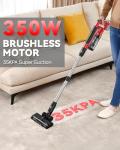 350W Cordless Lightweight Stick Vacuum for Milwaukee M18