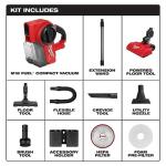 Milwaukee M18 Fuel Compact Vacuum with TPT Cart