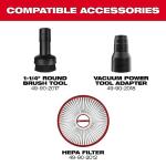 Milwaukee M18 Fuel Compact Vacuum with TPT Cart