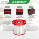 Milwaukee M18 HEPA Filters with Foam Sleeves & Brush