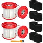 Milwaukee M18 Vacuum HEPA Filter 4 Pack Bundle