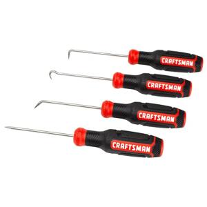 CRAFTSMAN 4-Piece Bi-Material Precision Screwdriver Set
