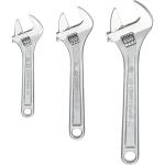 Craftsman 3-Piece Adjustable Wrench Set, Steel