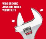 Craftsman 3-Piece Adjustable Wrench Set, Steel
