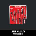CRAFTSMAN Bi-Material Screwdriver Set, 8 Piece