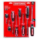 CRAFTSMAN Bi-Material Screwdriver Set, 8 Piece