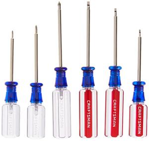CRAFTSMAN 6-Piece Small Screwdriver Set