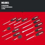 CRAFTSMAN 12-Piece Bi-Material Screwdriver Set
