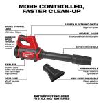 Milwaukee M12 Lithium-Ion Cordless Compact Blower