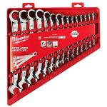 Milwaukee Ratcheting Combination Wrench Set - SAE