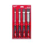 Milwaukee 4-Piece Beveled Edge Chisel Set