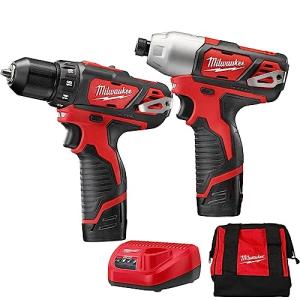 Milwaukee M12 Drill and Impact Combo Kit