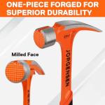 Jorgensen 20 oz Claw Hammer with Magnetic Nail Holder