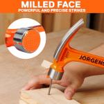 Jorgensen 20 oz Claw Hammer with Magnetic Nail Holder