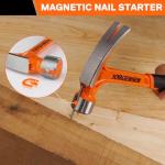 Jorgensen 20 oz Claw Hammer with Magnetic Nail Holder