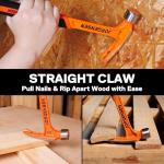 Jorgensen 20 oz Claw Hammer with Magnetic Nail Holder