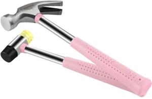 LOZAGU 8oz Mini Hammer Set with Rubber Mallet