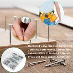 376pcs Nail Assortment Kit with Mini Hammer