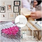 376pcs Nail Assortment Kit with Mini Hammer