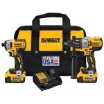 DEWALT 20V MAX Hammer Drill and Impact Driver Kit
