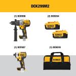 DEWALT 20V MAX Hammer Drill and Impact Driver Kit