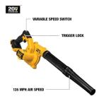 DEWALT 20V MAX Blower with Variable Speed Control