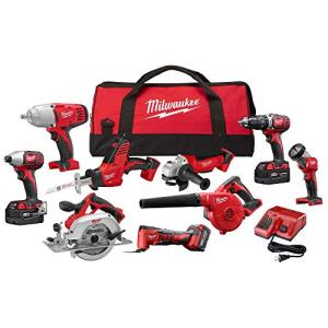Milwaukee M18 18V Cordless 9-Tool Combo Kit