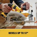 DEWALT 20V MAX Cordless Circular Saw, 7-1/4 Inch