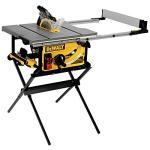DEWALT 10-Inch Table Saw with Rolling Stand
