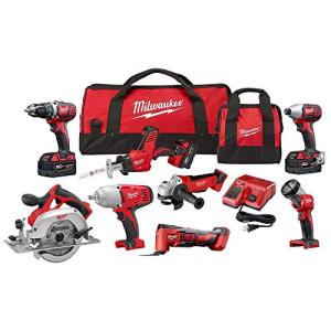Milwaukee M18 Cordless 8-Tool Combo Kit