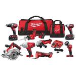 Milwaukee M18 Cordless 8-Tool Combo Kit