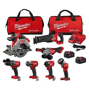 Milwaukee M18 FUEL 7-Tool Cordless Combo Kit