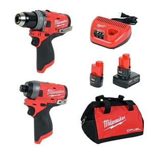 Milwaukee M12 Fuel 2-Piece Hammer Drill & Impact Kit