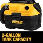 DEWALT 20V MAX Cordless Wet/Dry Shop Vacuum