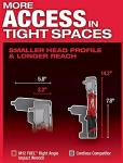 Milwaukee M12 FUEL 1/2" Cordless Right Angle Wrench