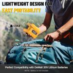 Azocek 220W Power Inverter for Dewalt 20V Batteries