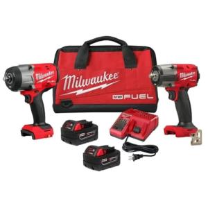 Milwaukee M18 Fuel 1/2" & 3/8" Impact Combo
