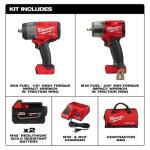 Milwaukee M18 Fuel 1/2" & 3/8" Impact Combo